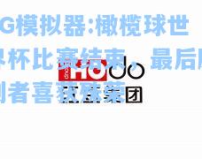 橄榄球世界杯比赛结束，最后胜利者喜获殊荣
